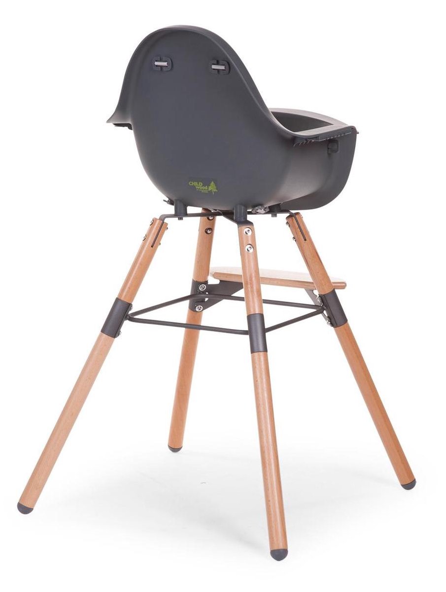 Childhome Evolu 2-in-1 Kinderstoel Naturel / Antraciet