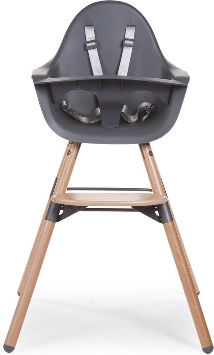 Childhome Evolu 2-in-1 Kinderstoel Naturel / Antraciet