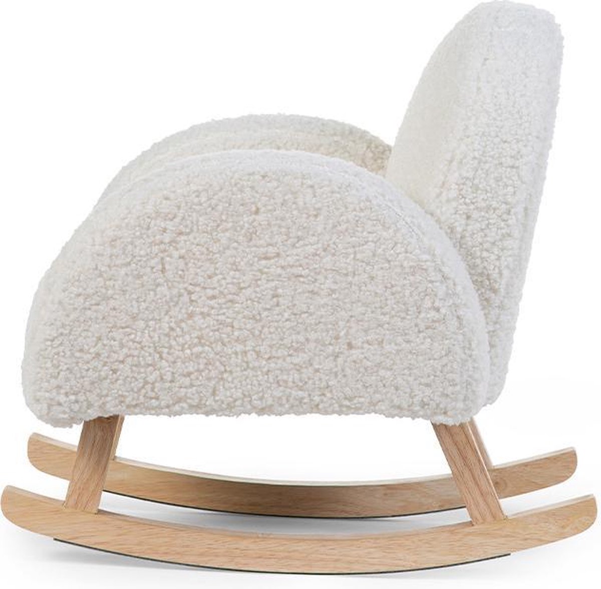 Childhome Teddy Schommelstoel Wit / Naturel
