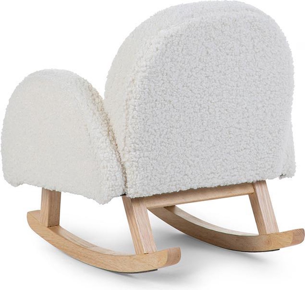 Childhome Teddy Schommelstoel Wit / Naturel
