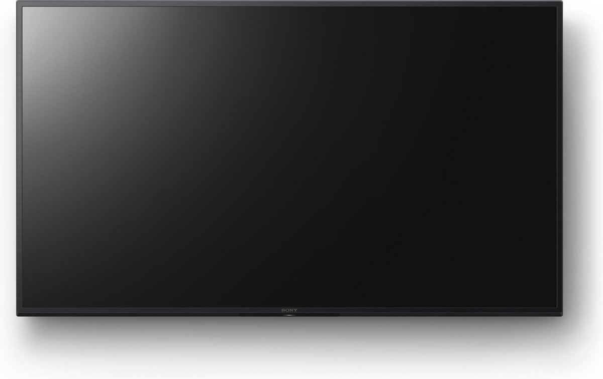 Sony FW-75BZ30J 4K UHD digital signage - Zwart