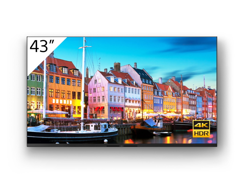 Sony FW-43BZ35F 4K UHD digital signage - Zwart