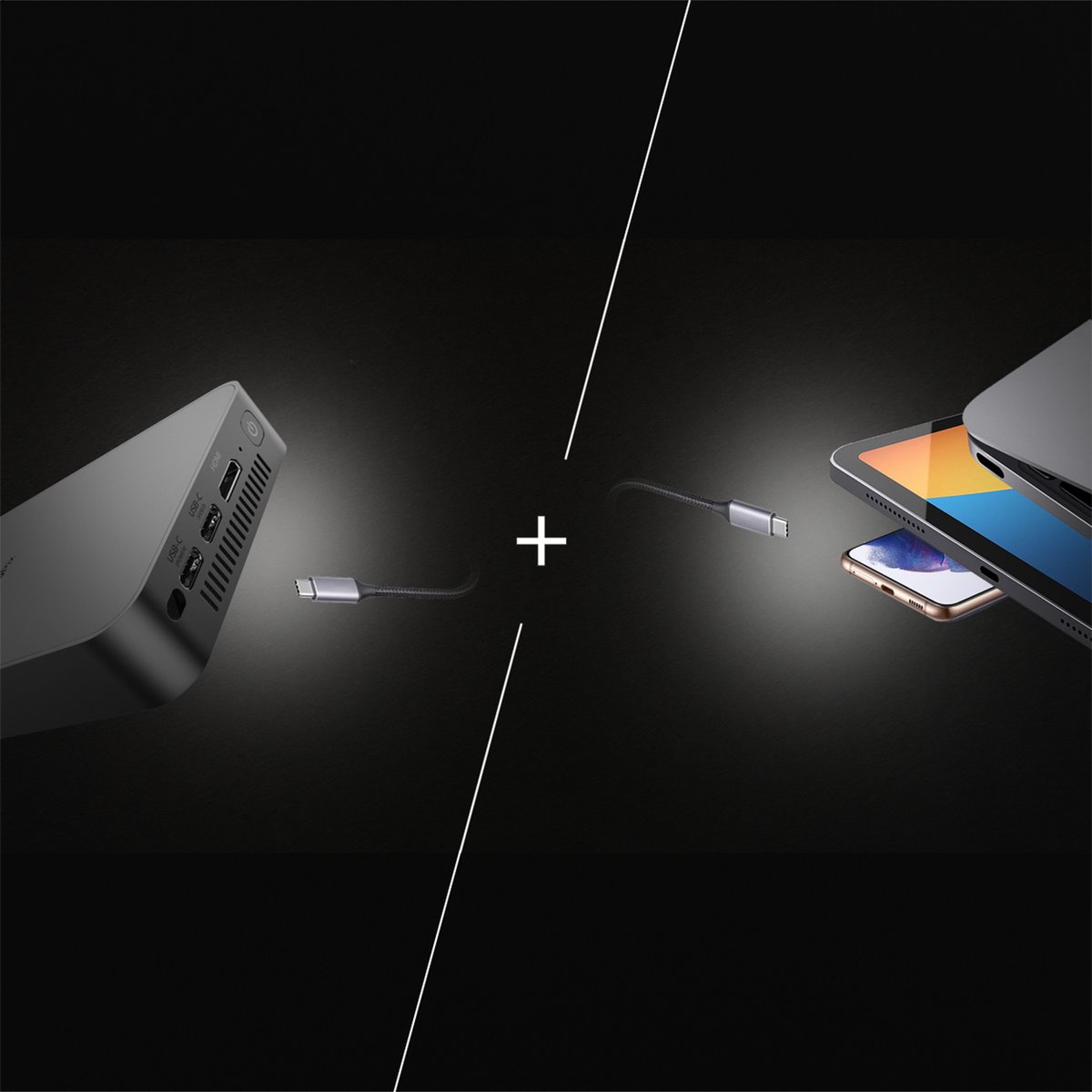 Philips GoPix 1 draagbare projector - Zwart