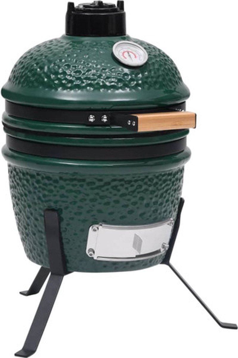 vidaXL Kamado barbecue 56 cm keramiek - Verde