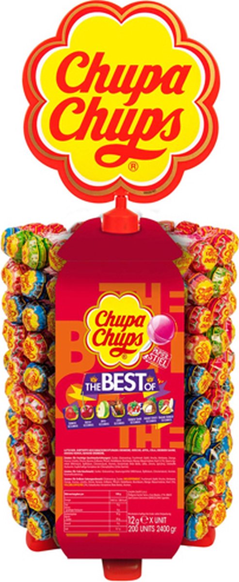 Chupa Chups - Lolly&apos;s The Best Of (Wheel) - 200 stuks