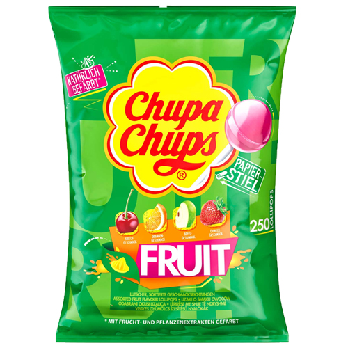 Chupa Chups - Lolly&apos;s Fruit (Navulzak) - 250 stuks