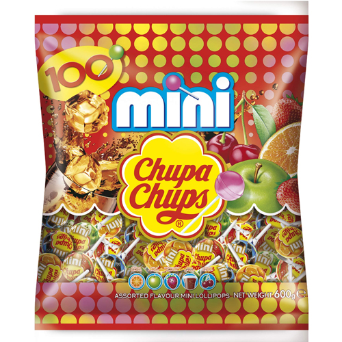 Chupa Chups - Lolly&apos;s Mini (Navulzak) - 100 stuks