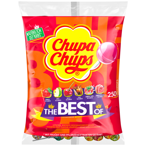 Chupa Chups - Lolly&apos;s The Best Of (Navulzak) - 250 stuks