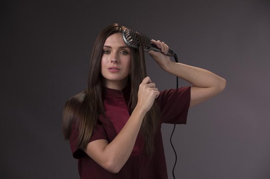 Remington CB7480 Keratin Protect Straight Brush - Grijs