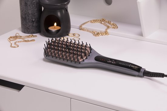 Remington CB7480 Keratin Protect Straight Brush - Grijs