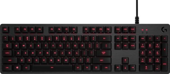 Logitech G413 Mechanical Gaming Keyboard QWERTY - Zwart