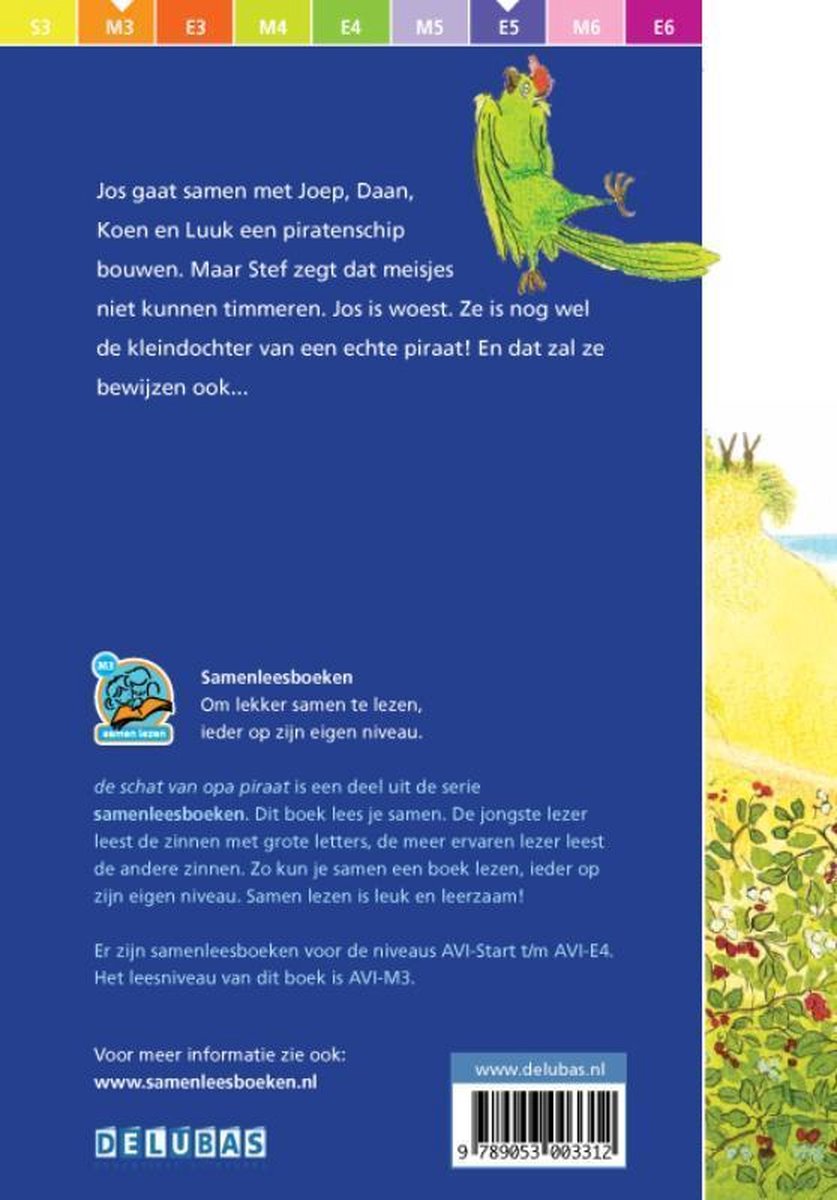 Delubas Educatieve Uitgeverij De schat van opa piraat