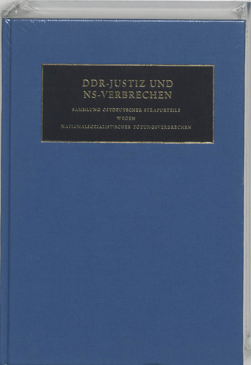 Amsterdam University Press DDR-Justiz und NS-Verbrechen