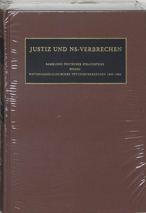 Amsterdam University Press Justiz und NS-Verbrechen