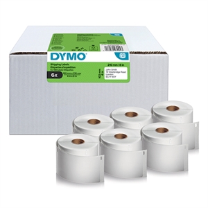 Dymo 2177565 brede adresetiketten DHL 6 stuks 2166659 (origineel)