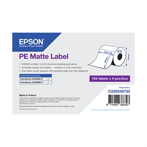 Epson C33S045732 PE matte label 210 x 297 mm (origineel)