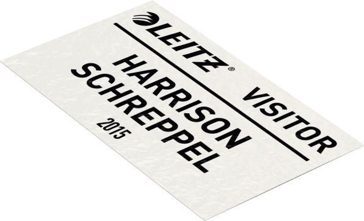 Leitz 70050001 naambadges 57mm (origineel)