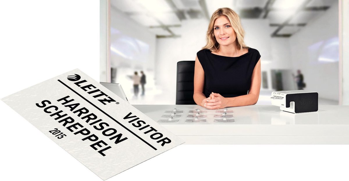 Leitz 70050001 naambadges 57mm (origineel)