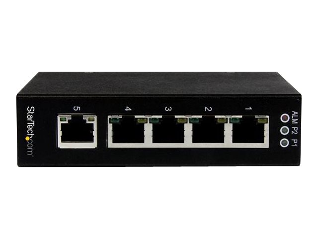 Startech .com 5-poorts onbeheerde industriële gigabit Ethernet switch -