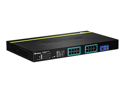 TrendNet TPE 1620WS 16-Port Gigabit Web Smart PoE+ Switch - Switch