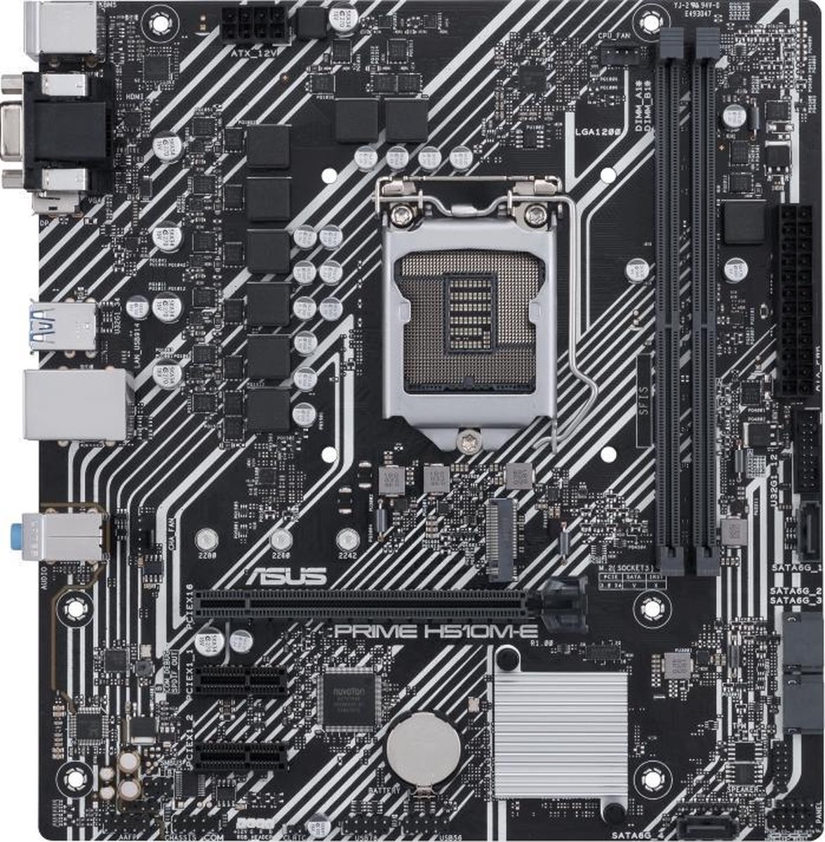 Asus PRIME H510M-E - Moederbord