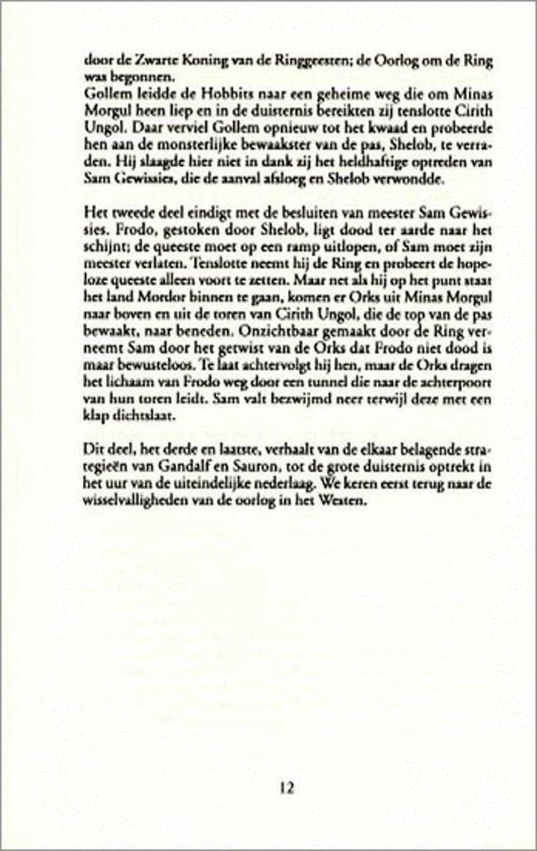 Boekerij In de ban van de ring 3 - De terugkeer van de koning