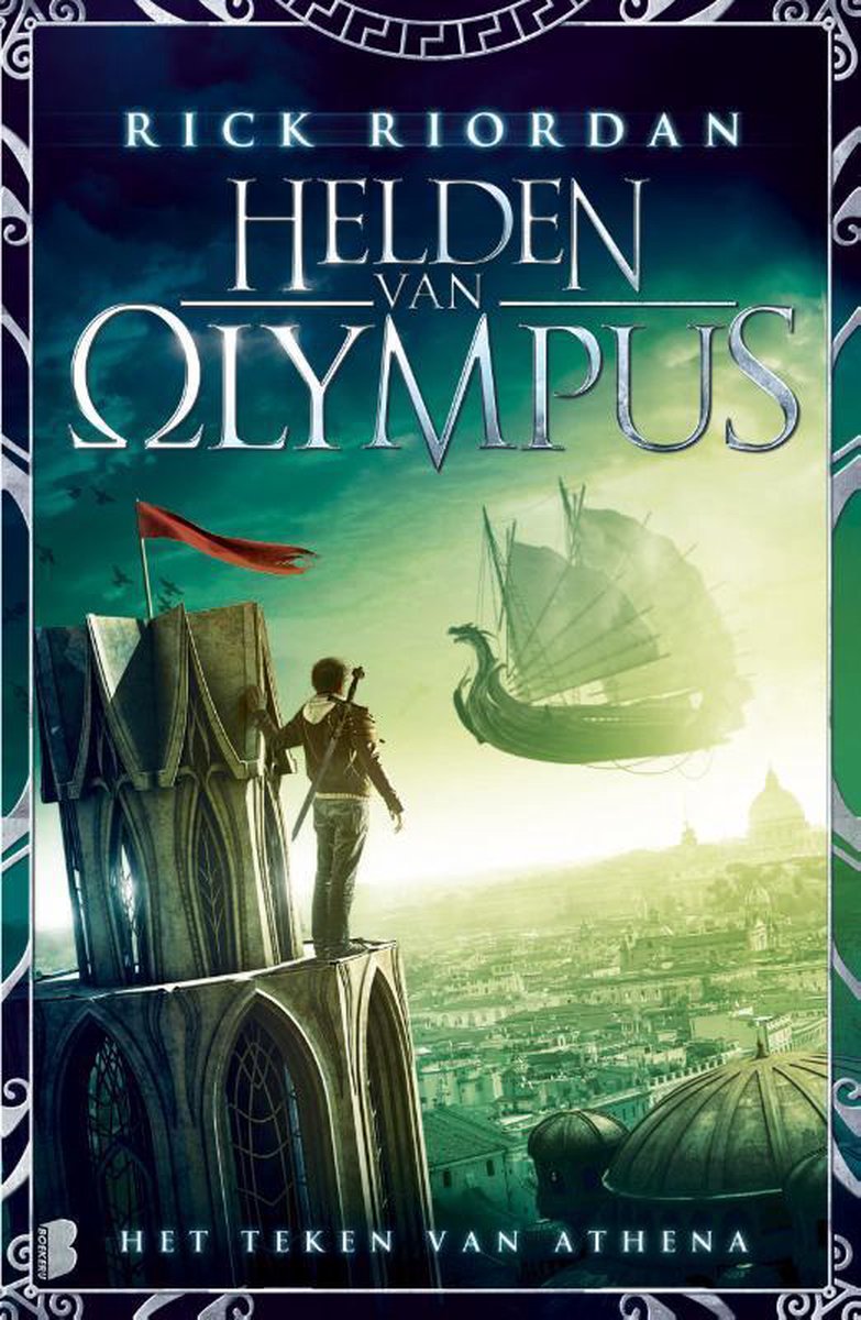 Boekerij Helden van Olympus 3 - Het teken van Athena