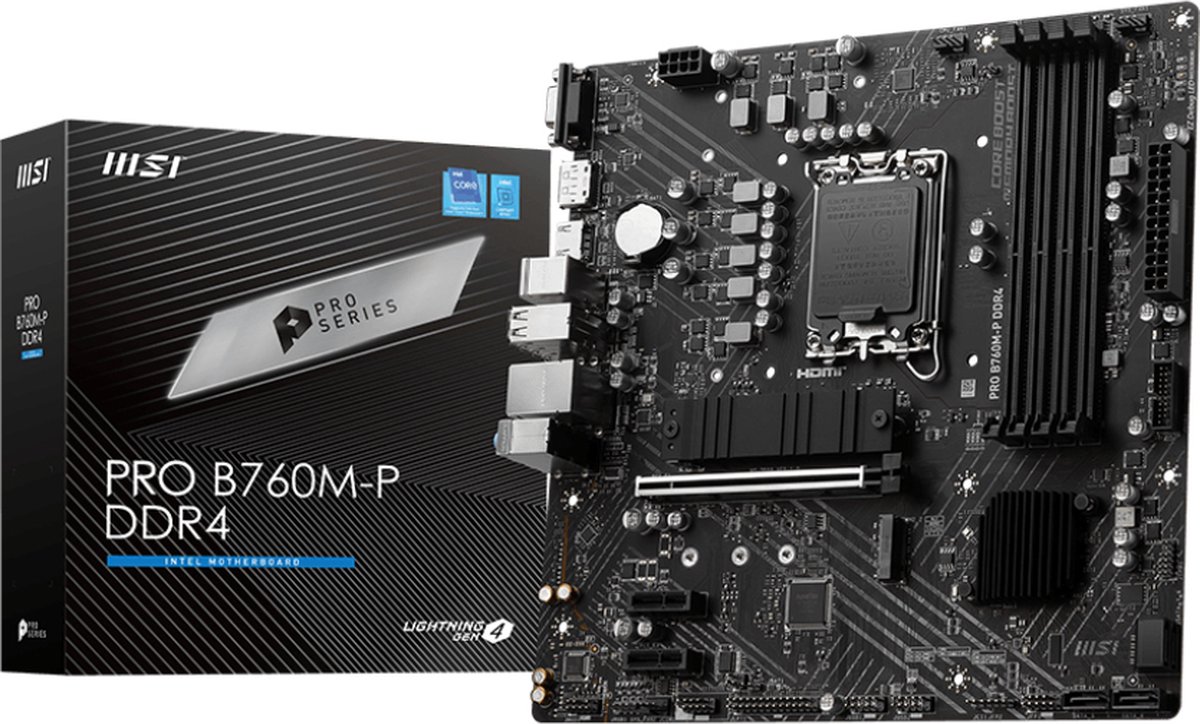 MSI PRO B760M-P DDR4 - Moederbord