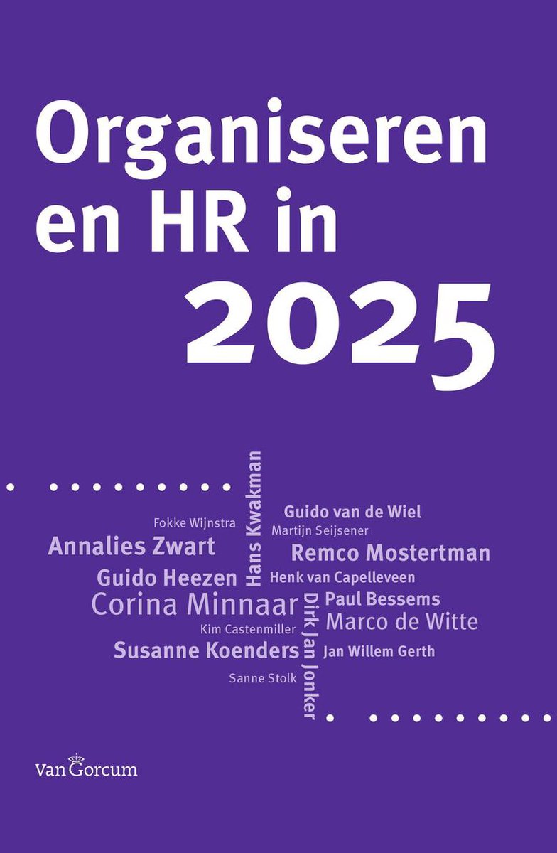 Gorcum b.v., Koninklijke Van Organiseren en HR in 2025