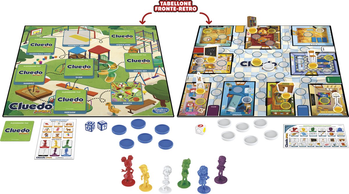Hasbro Spel Cluedo Junior
