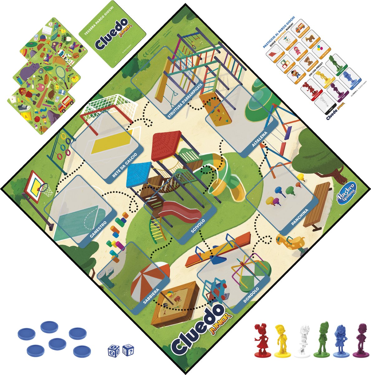 Hasbro Spel Cluedo Junior