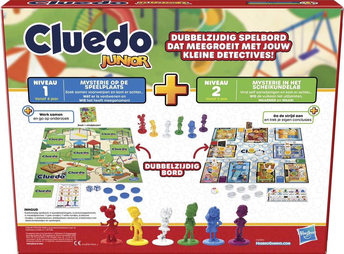 Hasbro Spel Cluedo Junior