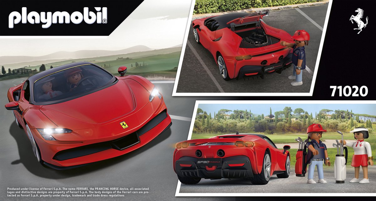 Playmobil 71020 Ferrari SF90 Stradale - Rood
