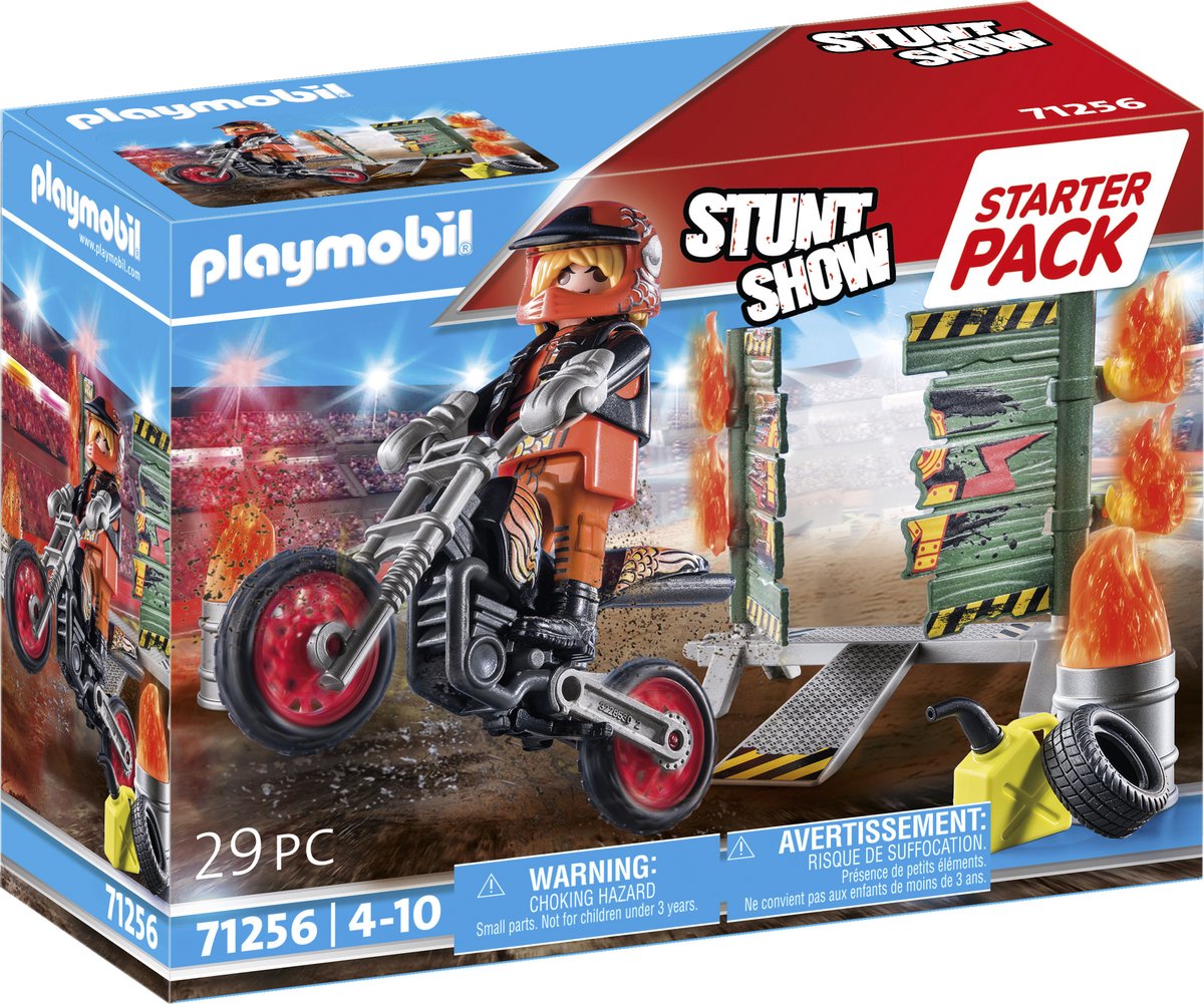 Playmobil Starterpack 71256 Stuntshow Motor