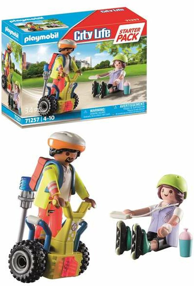 Playmobil Starterpack 71257 Rescue met Segway