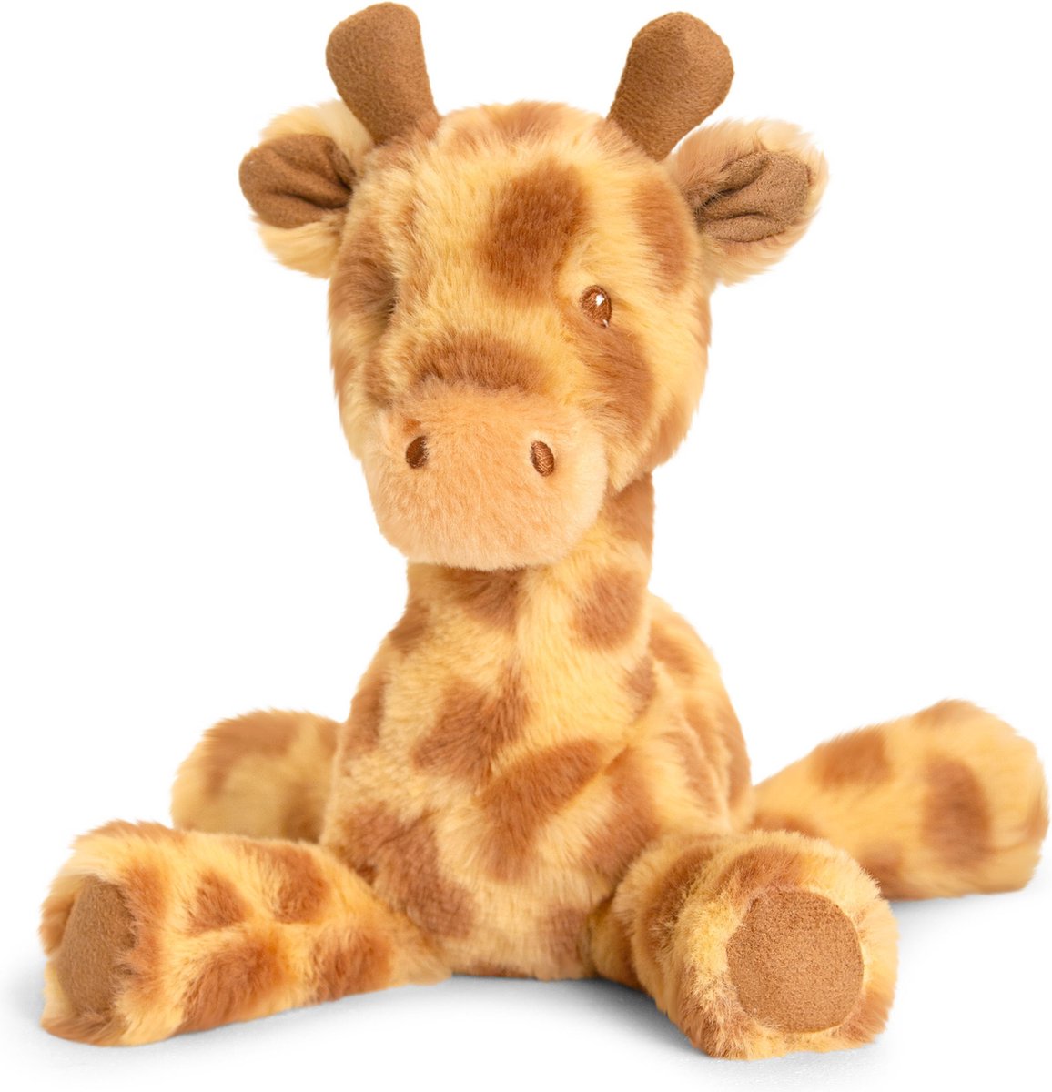 Keel Toys Pluche Knuffel Dieren Giraffes Familie Setje 14 En 25 Cm - Knuffeldier