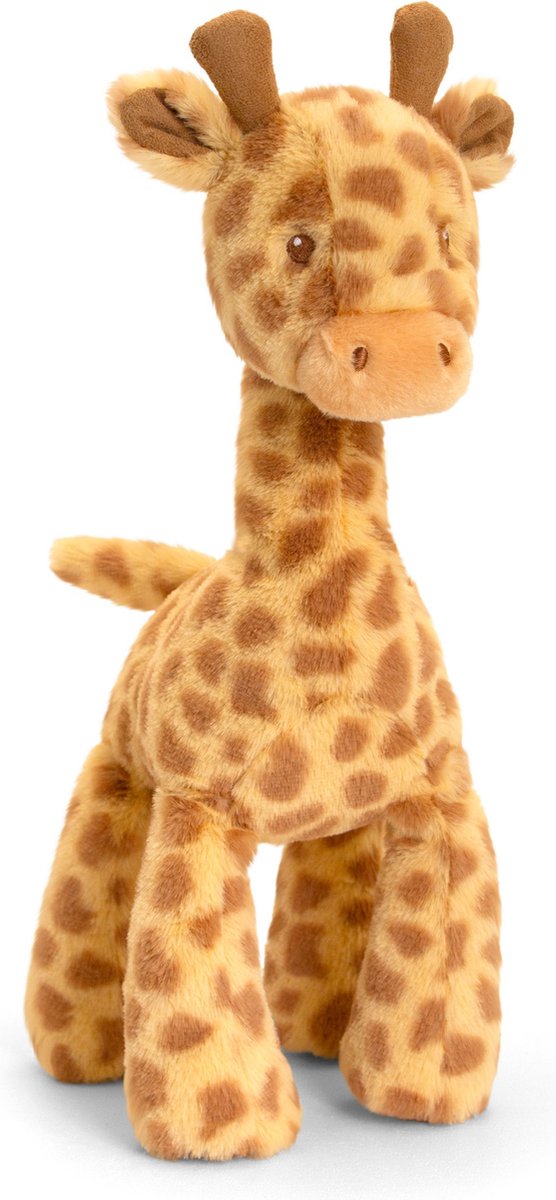 Keel Toys Pluche Knuffel Dieren Giraffes Familie Setje 14 En 25 Cm - Knuffeldier