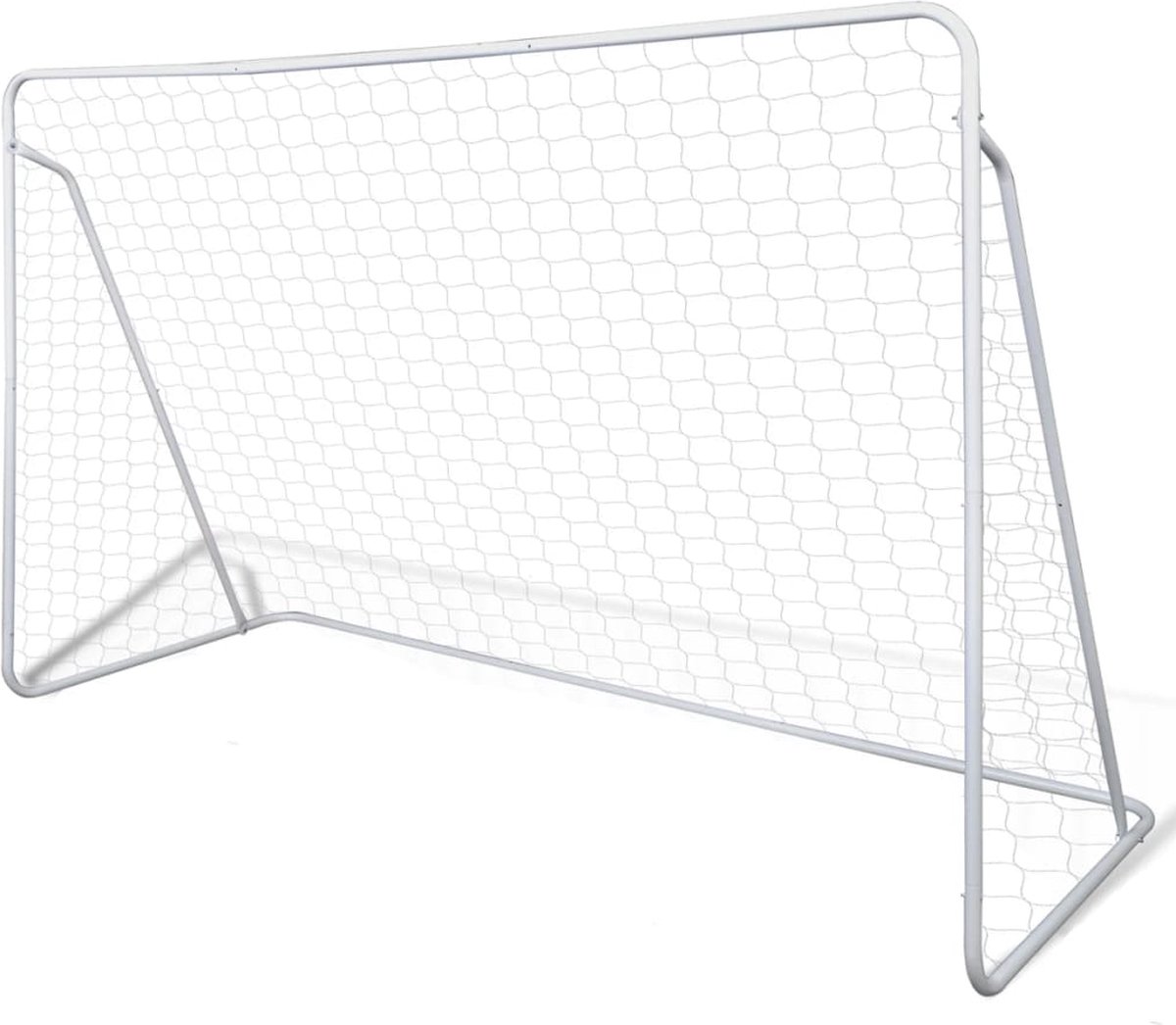 Vidaxl Voetbalgoals 2 St 240x90x150 Cm Staal