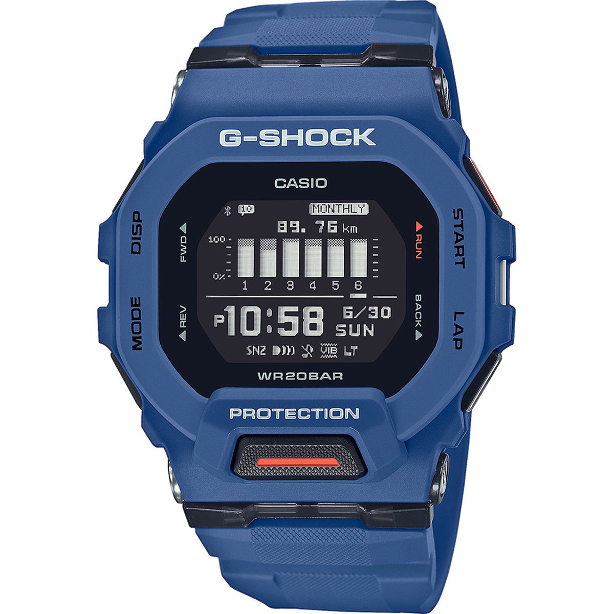 Casio Smartwatch Gbd-200-2er - Blauw