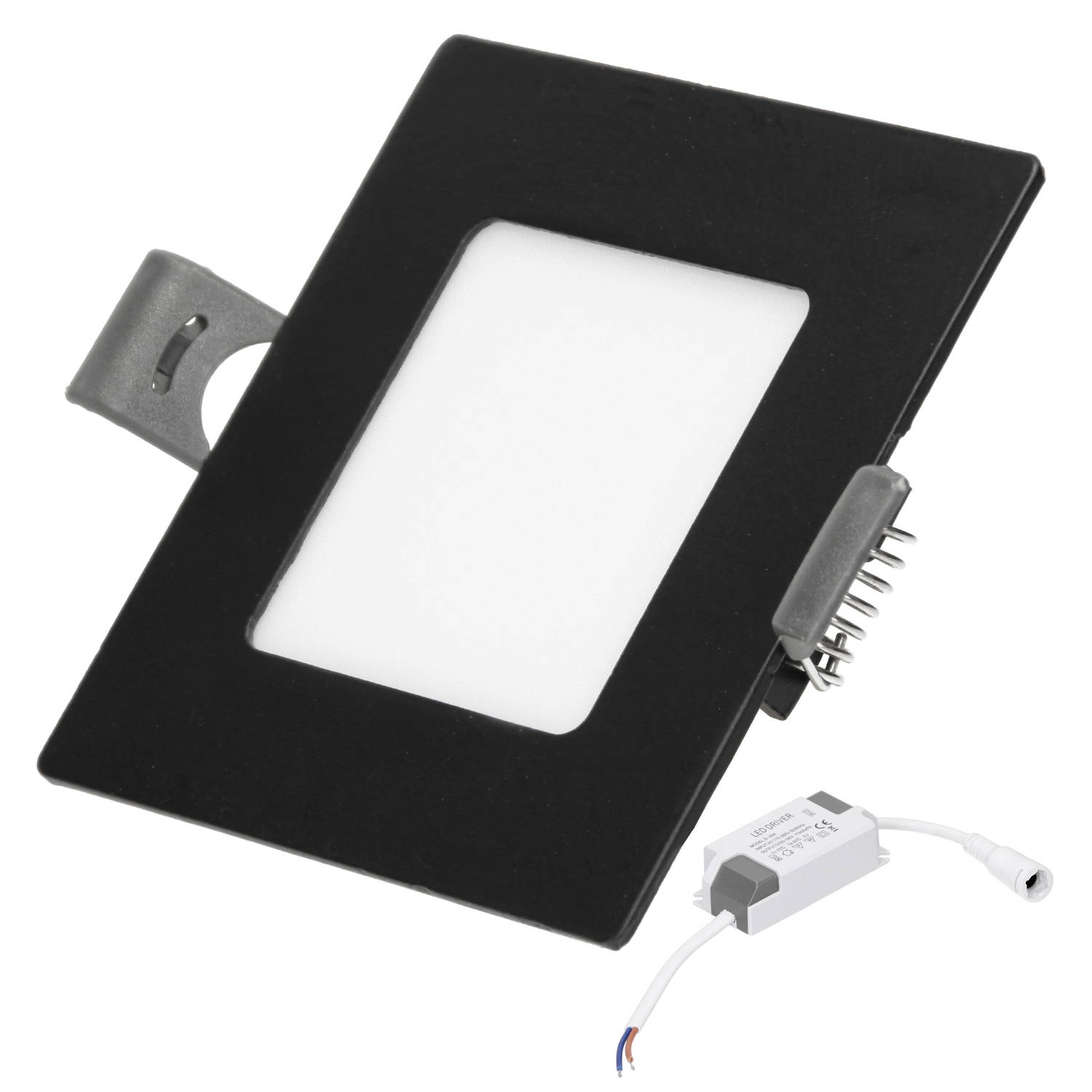 Led-inbouwpaneel Neutraal Wit 8,5 X 8,5 Cm 3 Watt