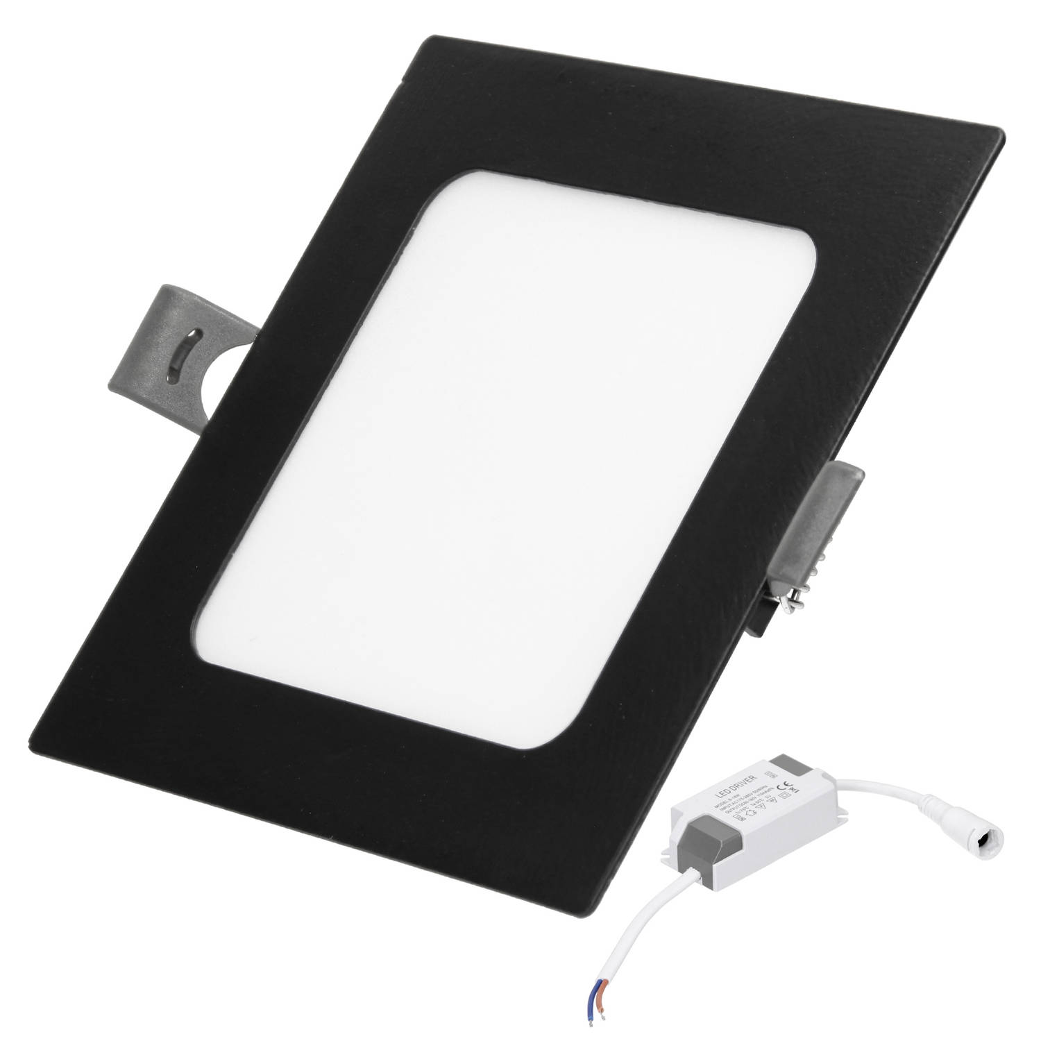 Led-inbouwpaneel Koud Wit 12 X 12 Cm 6 Watt