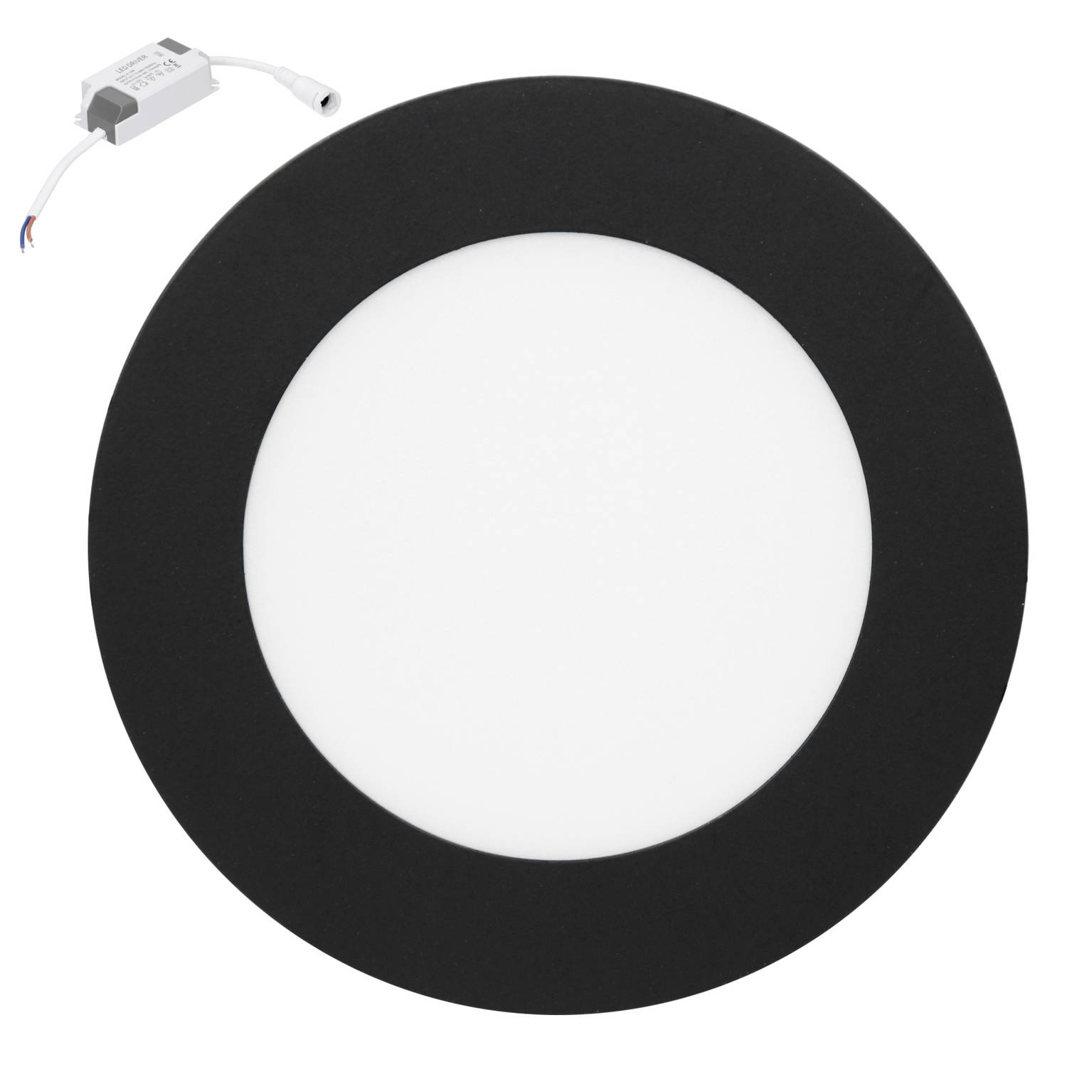 Led-inbouwpaneel Neutraal Wit Ø 12 Cm 6 Watt