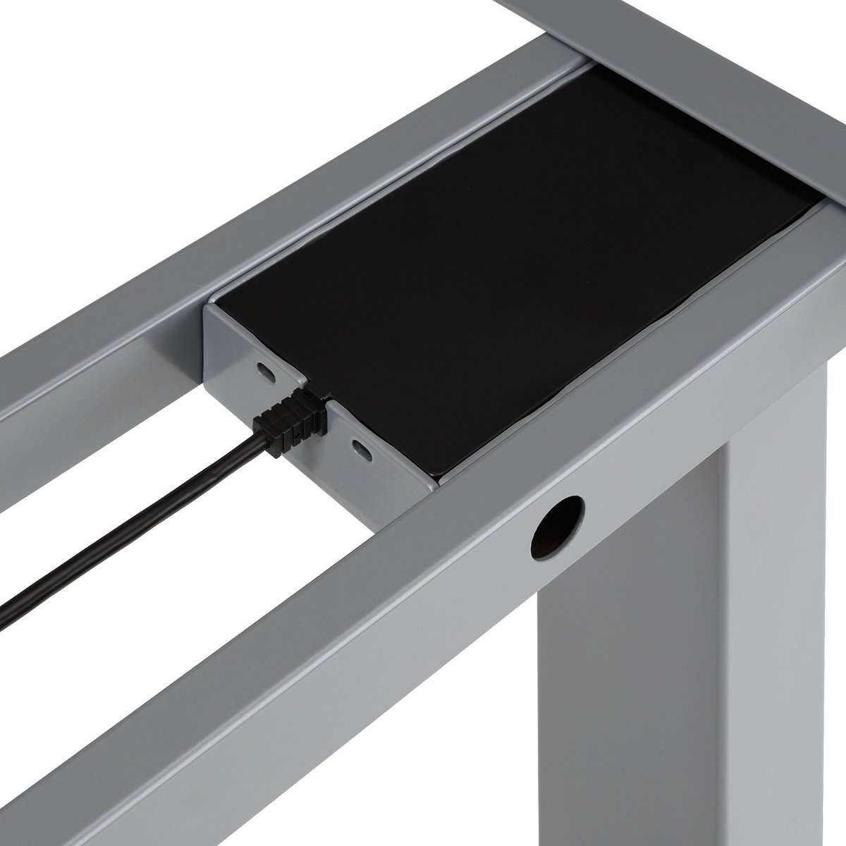 Tectake - Elektrisch Zit Sta Bureau - Verstelbaar Tafelframe Melville 404312 - Grijs