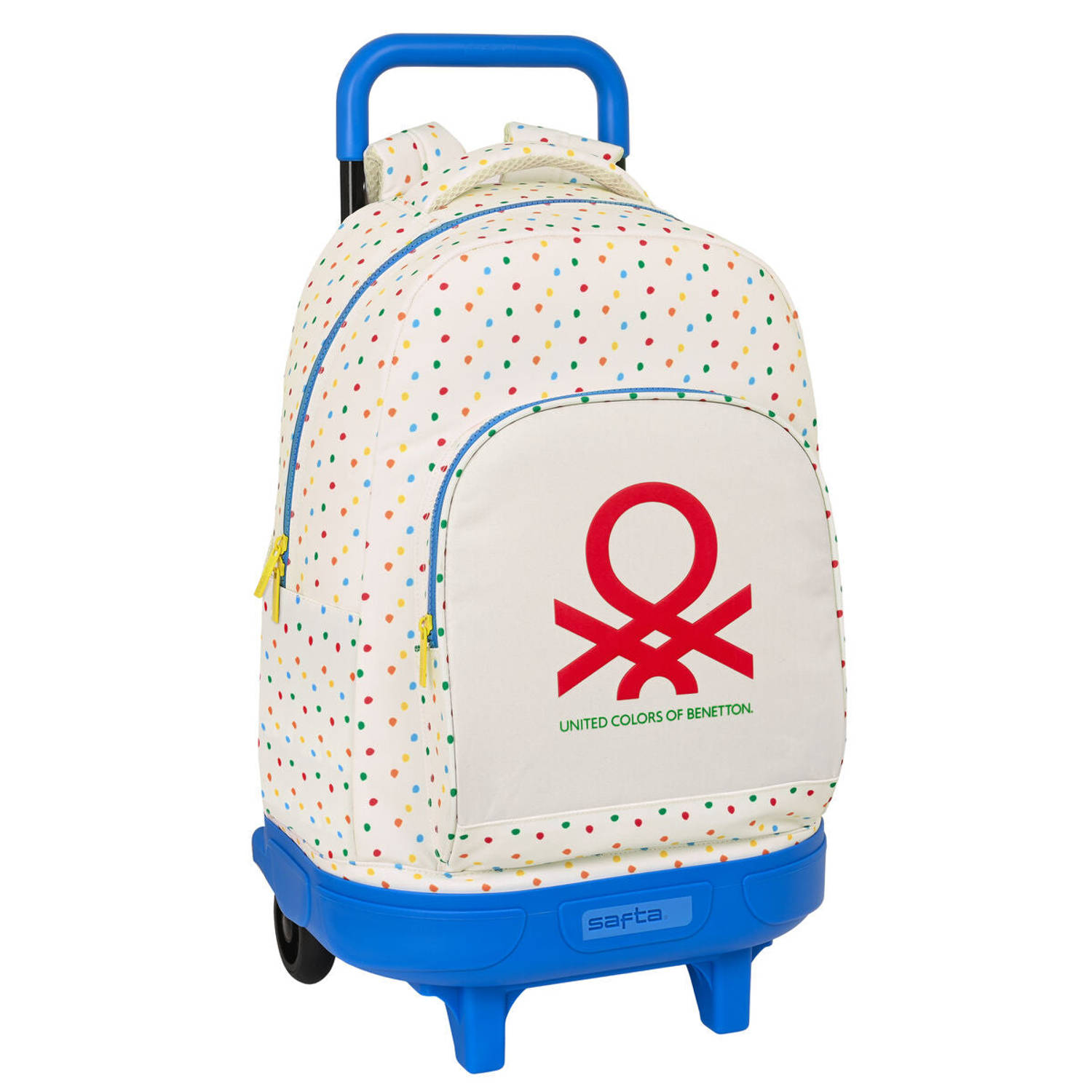 Benetton Schoolrugzak Met Wielen Topitos (33 X 45 X 22 Cm)