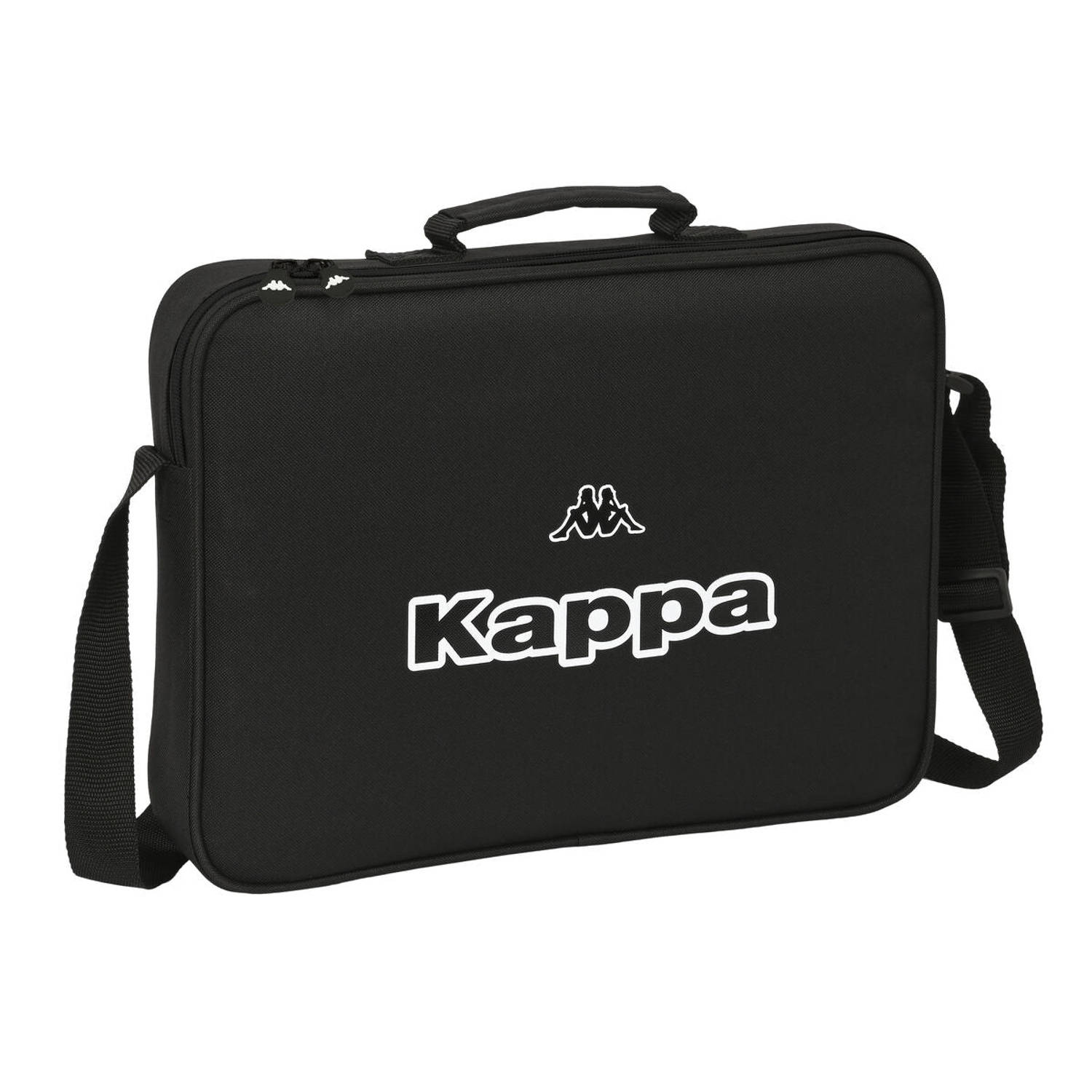 Kappa Schooltas Black (38 X 28 X 6 Cm) - Zwart