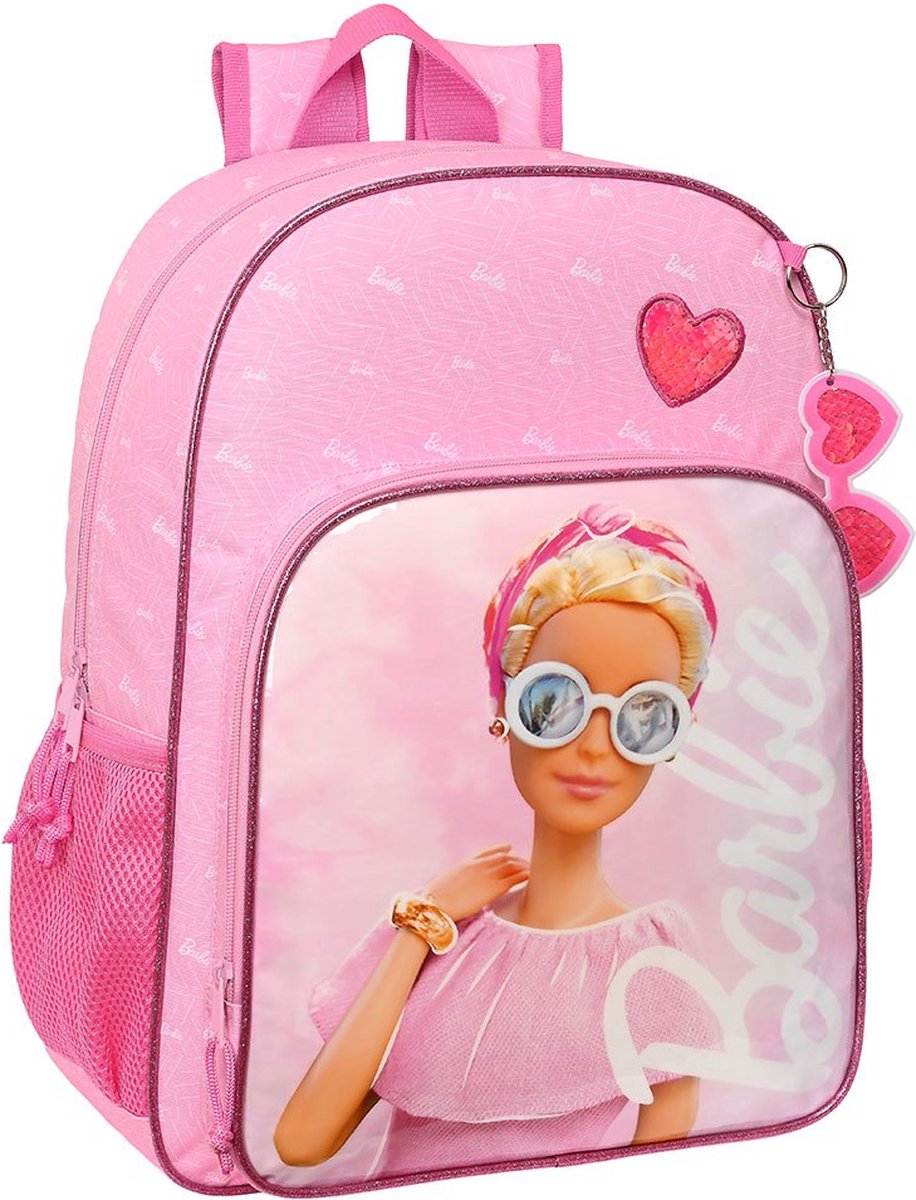 Barbie Schoolrugzak Girl (33 X 42 X 14 Cm) - Roze