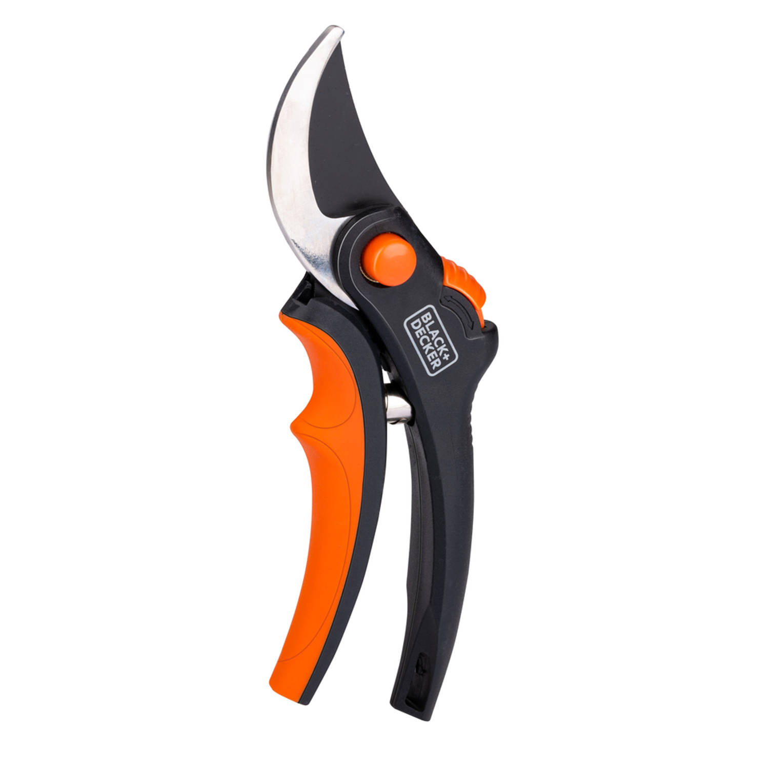 BLACK+DECKER Tuinschaar - Gehard Stalen Bladen - 13 Mm - Zwart/ - Oranje