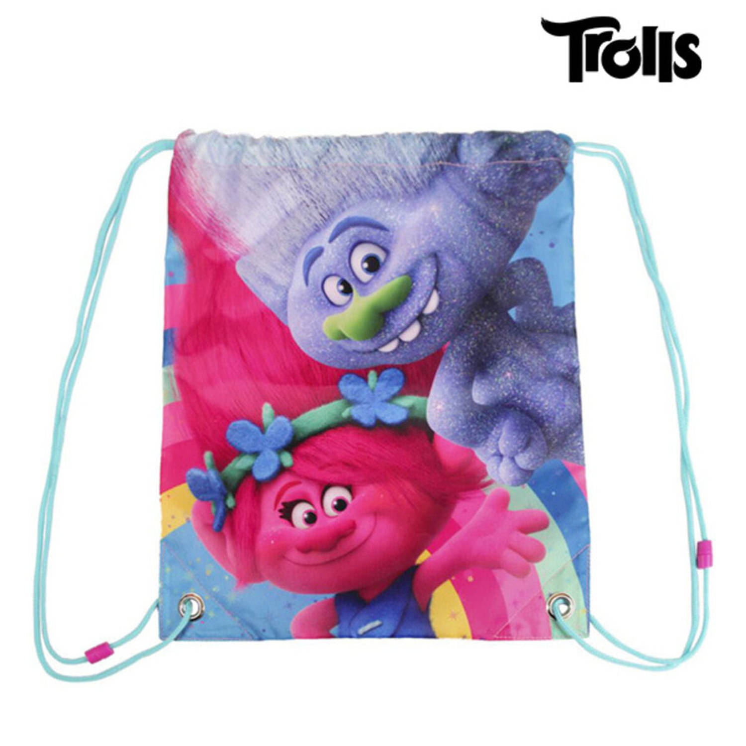 Trolls Rugtas Met Touwtjes (31 X 38 Cm)