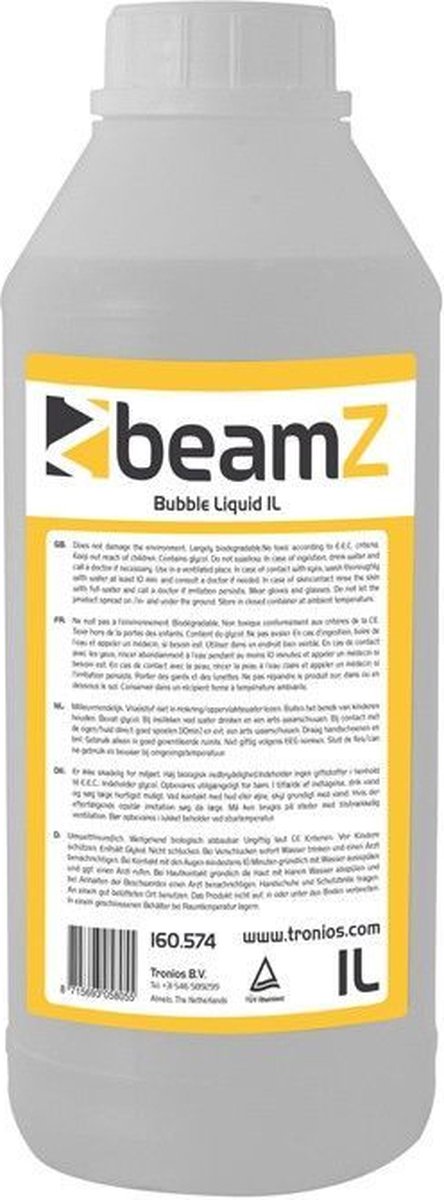 BEAMZ Bubbelvloeistof 1 Liter