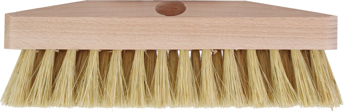 Talen Tools Buitenbezem/schrobborstel Hard - Fsc Hout - 22 X 130 Cm - Bezem - Beige